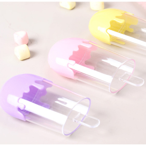 Plastic Ice Cream Cone Dragee Container candy boxes ice-lolly popsicle Plastic dragees box 11 cm