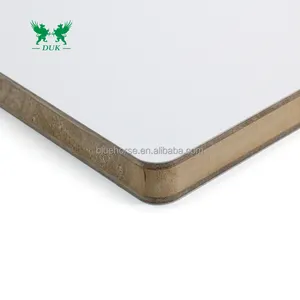 Высокое качество 18 мм белый матовый Меламиновый блок доска/блочная панель с сосной, ядром Falcata