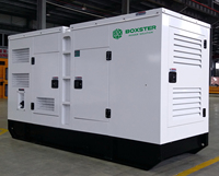 Groupe électrogène diesel silencieux de 100 kW, 200 kW, 300 kW, 400 kW, 200 kVA, 300 kVA, 400 kVA, 500 kVA, sur mesure pour usage industriel
