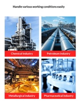 Manomètre numérique HUBEN Y-250 0-1,6 MPa 10 pouces DN15 pour chaudière à vapeur, industriel, 4 points personnalisables