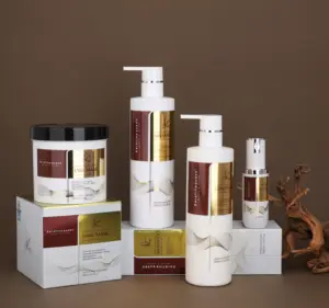 Hot Sale Organic Anti Hair Loss Hair Care Set Moisturizing Shampoo Conditioner For Professional Salon Use
