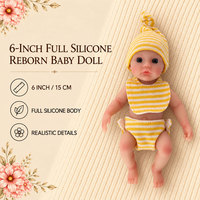 BAkwbwBY Poupée Reborn 12 Pouces Silicone Intégral Caucasienne Bébé Nouveau-Né Réaliste Collection OEM ODM Grossiste Fournisseur
