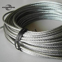 Professioneller Hersteller 201 1mm Dickes Edelstahl Geschweißtes Flexibles Drahtseil Edelstahl-Drahtgeflecht Seil Stahlkabel Fabrikpreis