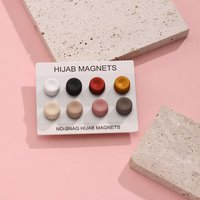 4 pièces/ensemble Épingles à hijab magnétiques Accessoires pour femmes pour toutes les saisons Épingles à hijab magnétiques antidérapantes pour femmes Écharpe