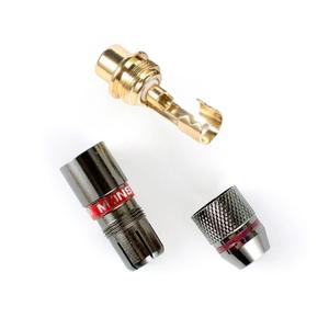 Conector Hembra RCA Monster de 12.5mm, Chapado en Oro, Montaje en Panel, Conector de Audio y Video - Product Image 2