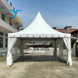 Tenda a baldacchino per fiera commerciale all'aperto 5X5 tutta resistenza alle intemperie per festa nuziale tenda tendone - Product Image 5