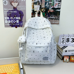 Tas Ransel Siswa Motif Pita, Tas Sekolah Sederhana untuk Mahasiswa, Tas Travel Anak, Tas Ransel Harian Anak - Product Image 5