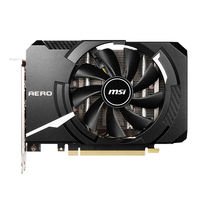 Carte graphique de jeu MS'I GeForce RTX 3050 AERO ITX 8G OC d'occasion avec 8 Go de mémoire GDDR6, prend en charge l'overclocking