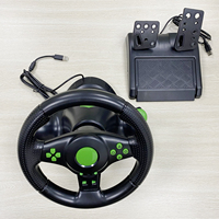 Volant SWT pour x360 P s2 ps 3 PC USB avec vibration et retour de force, levier de vitesses, volant de jeu 4 en 1