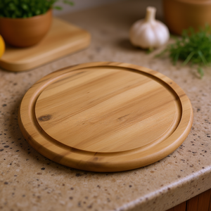 Tabla de Cortar Ovalada de Madera Vesper Counter, 12x8 Pulgadas, Tabla de Cocina - Product Image 3