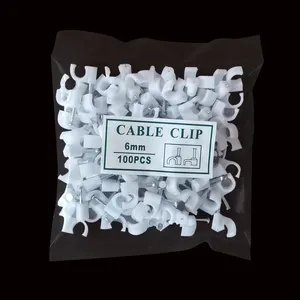 Abrazadera de PVC para fijación de cables de <span class=keywords><strong>pared</strong></span> PROFESIONAL DE FÁBRICA DE China - Product Image 6
