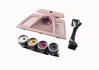 Kit de Cronómetro Deportivo para el Tablero de Instrumentos, Reloj, Temporizador, Indicador para Porsche Panamera 2010-2016 970, Mejora Interior, Modificación