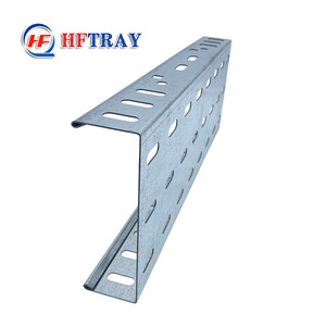 Bandeja de Cables Perforada de Acero Galvanizado HDG Industrial a Precio de Fábrica, Resistente a la Corrosión, para la Instalación de Cables - Product Image 4