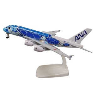 Modellino Aereo 20cm <span class=keywords><strong>ANA</strong></span> A380 Flying Honu Tartaruga Marina, Souvenir Aeronautico, Giocattolo da Collezione, Decorazione - Product Image 1