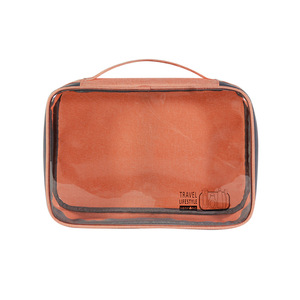 กระเป๋า Pvc ใสส่วนตัวราคาถูก,กระเป๋าเครื่องสำอางกลิตเตอร์กระเป๋าอุปกรณ์จัดระเบียบเวลาเดินทาง - Product Image 3