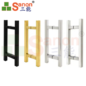 SANON浴室配件不锈钢201 304淋浴滑动玻璃门把手配件 - Product Image 3