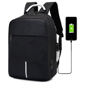 Mochila para Computadora de 20-39L, Diseño Personalizado de Fábrica OEM, Oxford, Portátil, Impermeable, con Cierre de Cremallera y Puerto de Carga USB - Product Image 1