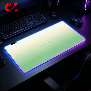 CZFIT High Quality Gradient Luminous Desktop Pad, Thickened Luxury <b>Computer</b> Office Pad, Multifunctional Luminous Wear-resistant - Product Image 1