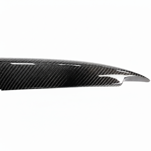 Fibre de carbone haute brillance résistant aux UV 3K Filliments pont arrière Ducktail Spoiler Extension Spoilers de voiture personnalisés pour Mitsubishi - Product Image 1