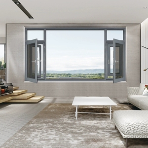 Fenêtres et portes en acier plastique sur mesure, rupture de pont thermique, fenêtres isolées, insonorisées, double vitrage, fenêtres à battants en aluminium - Product Image 6