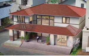 Genteng Surya Lat-Design Durable Flat Monocrystalline Silicon PERC IBC TOPCON 48w untuk Atap Datar Rumah Pertanian & Kebutuhan Listrik Pedesaan - Product Image 5