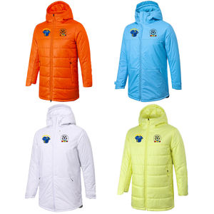 Winter-En Herfstvoetbalteam Heeft Een Trainingsset Voor Katoenen Jas Met Lange Rits Met Lange Rits - Product Image 1