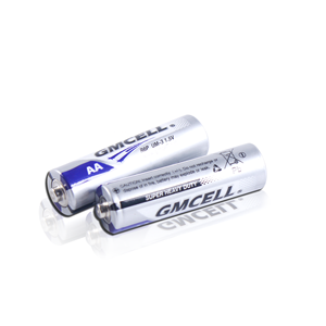 แบตเตอรี่แห้ง GMCELL ยี่ห้อ 1.5V AA ชนิดซิงค์คาร์บอน สำหรับเครื่องใช้ไฟฟ้าในบ้านและของเล่น  งานหนัก  หมายเลข 5 R03P R6P R14P 6F22 ใช้กับวิทยุ - Product Image 2