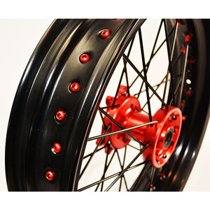 Rines de Aleación de Aluminio de Alta Calidad de 17'' para Motocicleta Supermoto para Honda <span class=keywords><strong>CRF</strong></span> 250L <span class=keywords><strong>300L</strong></span> - Product Image 6