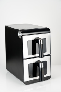 Acier inoxydable grande capacité Air friteuse 11L ménage appareils de cuisine double panier Air friteuse fenêtre transparente Smart Air friteuse - Product Image 2