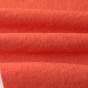 Tissu tricoté 100 % <span class=keywords><strong>laine</strong></span> <span class=keywords><strong>bouillie</strong></span> orange, super doux, prix usine, haute qualité, faible MOQ, pour manteaux, costumes et robes – Nouvelle collection printemps 26/27 - Product Image 4