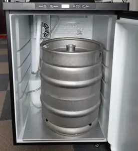 Distribuidor de barra de kegerator, display digital, barra, refrigerador, cerveja, barril, geladeira, secagem de cerveja