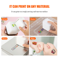 Imprimante à jet d'encre portable couleur DIY, machine d'impression de la date d'expiration