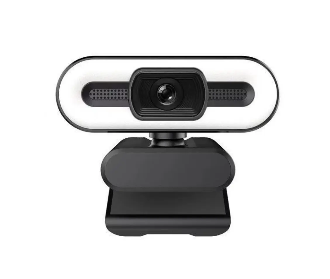 Kamera Web USB Full HD 1080P dengan Mikrofon, Webcam untuk PC Komputer Panggilan Video Langsung Bekerja