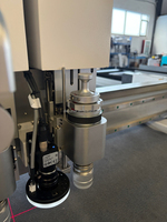 Máquina de Corte de Tela para Carpas con Cuchilla Vibratoria Automática de Alta Precisión y Multivoltaje para Productos de Camping al Aire Libre, Cortadora CNC
