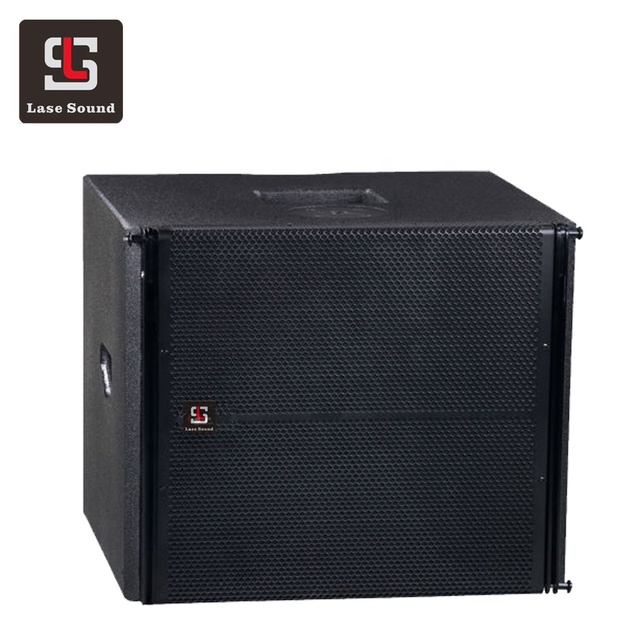 LA-1B LASE SOUND Professional 15" Subwoofer Concert System 1200W Peak Power Wood Enclosure DJ Speaker Box