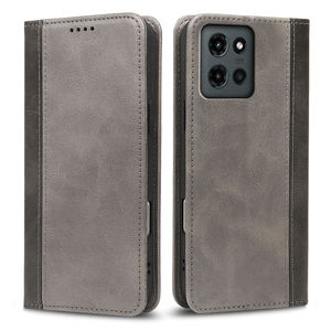 Étui de protection pour carte en cuir PU, coque arrière de luxe, aimant puissant, antichoc, design professionnel, Motorola Moto G(2025) SJK1020 - Product Image 6
