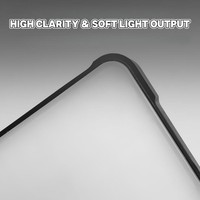 Lampe à pince super lumineuse LJ-S01, version trois couleurs, idéale pour les caméras de téléphone portable, la vidéo et la photographie, complément lumineux