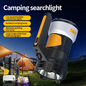 Kính thiên văn cắm trại ánh sáng cắm trại đèn lồng sạc LED làm việc ánh sáng với đứng cầm tay đèn pin cho đi bộ đường dài cắm trại câu cá - Product Image 6