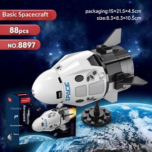 Bloques de Construcción Compatibles con <span class=keywords><strong>LEGO</strong></span> de Animales y Naturaleza, 40 Piezas, Juguete Educativo para Niños, Caja de Colores, Regalo para Actividades del Día Nacional - Product Image 2