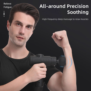 Professional Grade Fascia <b>Gun</b> With 12 Speed Levels Brushless Motor USB Rechargeable Massage <b>Gun</b> For Muscle Relaxation - Product Image 2