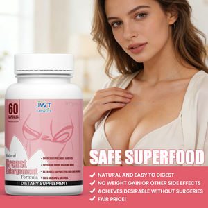 Cápsulas OEM Seguras 100% Naturales para <span class=keywords><strong>Aumento</strong></span> de Senos, Píldoras para Caderas que Aumentan el Volumen, Levantan y Reafirman el <span class=keywords><strong>Busto</strong></span> Caído para Uso en Adultos - Product Image 1