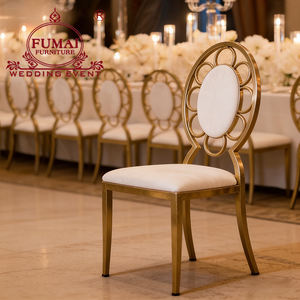 Le mariage de restaurant de cadre d'acier inoxydable préside des événements modernes - Product Image 2