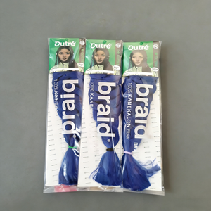 BELEZA <span class=keywords><strong>Blu</strong></span> in Offerta, <span class=keywords><strong>Trecce</strong></span> <span class=keywords><strong>Africane</strong></span> Nere Jumbo, Resistenti al Calore, <span class=keywords><strong>Trecce</strong></span> Yaki 165g 82 Pollici, Estensioni per Capelli - Product Image 1