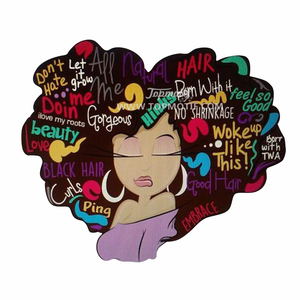 Quatre filles à la mode, sœur d'âme, sistas, fille afro, impression par transfert thermique, appliques, autocollants pour chemises, oreillers, <span class=keywords><strong>sacs</strong></span> - Product Image 5