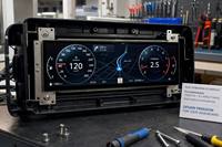 Modul LCD Bar BOE 10,25 inci 1920x720 HD IPS 1000 Nits LVDS 40 PIN Normal Hitam Suhu Lebar -30 +85C Layar Otomotif Terintegrasi