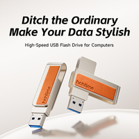 Produsen Profesional Flash Drive USB 3.0 Logam Tahan Air 64GB dengan Ukiran Kustom, U Disk Hadiah untuk Kegiatan Promosi