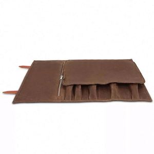 Sacoche de Voyage Portable en Cuir Vintage pour Couteaux de Cuisine, en Toile Cirée, Certifiée BSCI - Product Image 5