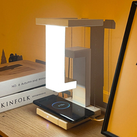 Lampe de table à lévitation magnétique anti-gravité pour bureau d'étude de chambre à coucher