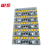 Modul LED Strip Bersertifikasi EN50155 IRIS 41x13mm DC110V Kelas Rel Keandalan Tinggi Lampu Plafon Kereta Bawah Tanah Metro OEM