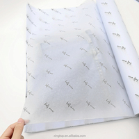 Papier d'impression personnalisé élégant, pour emballage et promotion, en papier d'emballage, avec votre logo de marque